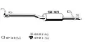 Silenciador, parte central Mercedes Sprinter 906