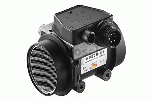 Sensor de fluxo (consumo) de ar, medidor de consumo M.A.F. - (Mass Airflow) 0280212010 Bosch