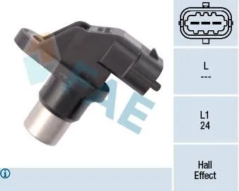Sensor de posição da árvore distribuidora Fiat Palio 178DX