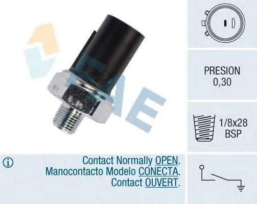 Sensor de pressão de óleo KIA Picanto 1 BA
