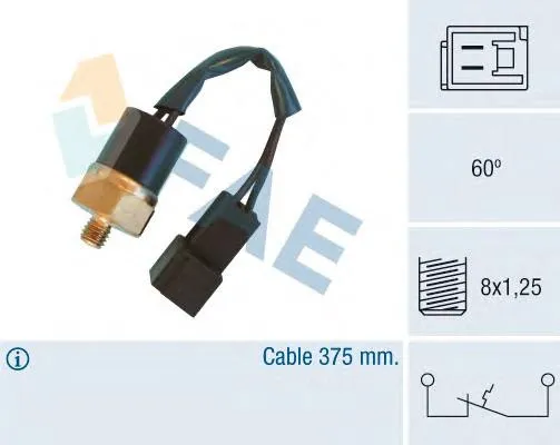 Sensor de temperatura do fluido de esfriamento 35910 FAE