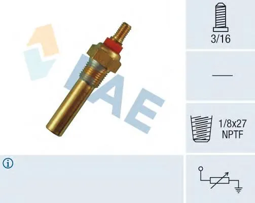 Sensor de temperatura do fluido de esfriamento 32300 FAE
