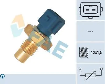Sensor de temperatura do fluido de esfriamento Fiat Ducato 2 230L