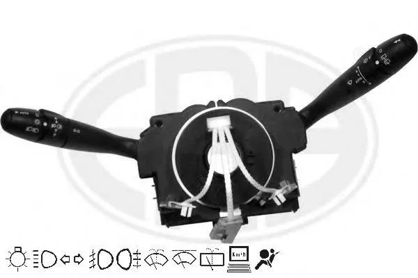 Comutador instalado na coluna da direção, montado 440456 ERA