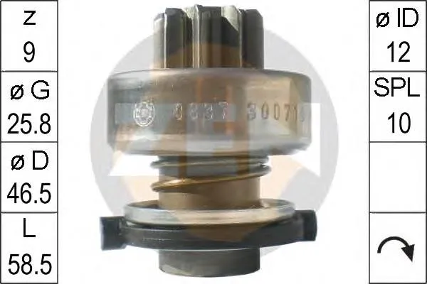 Roda-livre do motor de arranco Fiat Punto GRAND hatchback (199) (2005 - 2018) preço, a partir de