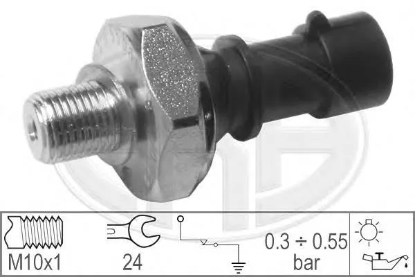 Sensor de pressão de óleo Opel Zafira P12