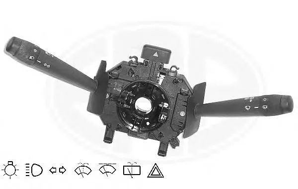 Comutador instalado na coluna da direção, montado Fiat/Alfa/Lancia 183160560