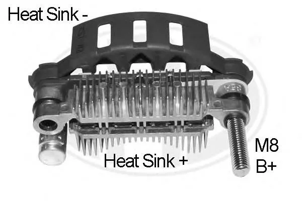 Eixo de diodos do gerador MD618950 Mitsubishi