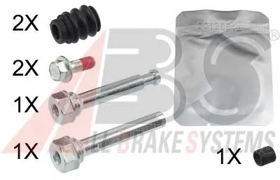 Kit de reparação de suporte do freio dianteiro 1261951410 JP Group