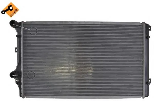 Radiador de esfriamento de motor Skoda Octavia 1Z3