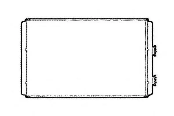 Radiador de forno (de aquecedor) FP26N54AV AVA