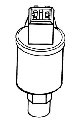 Sensor de pressão absoluta de aparelho de ar condicionado Volkswagen Golf 3 1E7