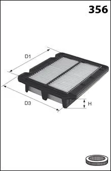 Filtro de ar ELP9200 Mecafilter
