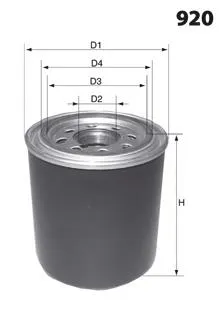 Filtro de secador de ar (separador de umidade e óleo) (TRUCK) K039454 Knorr-bremse