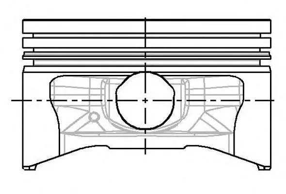 Pistão do kit para 1 cilindro, STD 8742940000 Nural