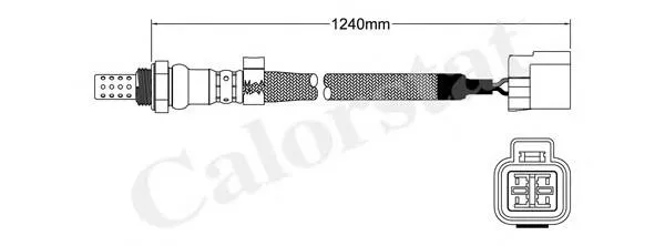 Sonda lambda, sensor de oxigênio Hyundai Galloper JK
