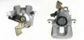 Suporte do freio traseiro direito Peugeot 607 9D, 9U