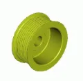 Polia do gerador Mercedes Benz Truck TRUCK ACTROS 