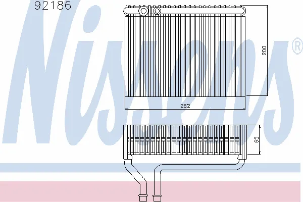 Vaporizador de aparelho de ar condicionado Peugeot 206 2A/C