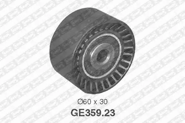 Rolo parasita da correia do mecanismo de distribuição de gás Ford Focus 2 DA, HCP, DP