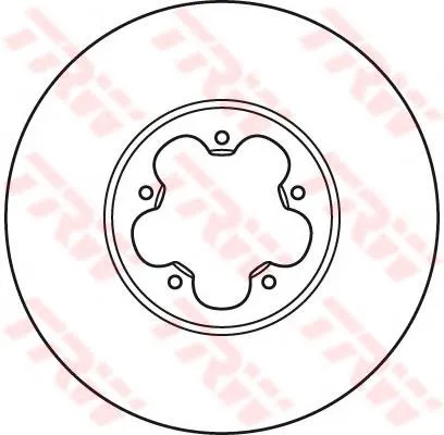 Disco do freio dianteiro Ford Transit 6 V347/8