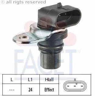 Sensor de posição da árvore distribuidora 12005063 Depo/Loro/Abakus