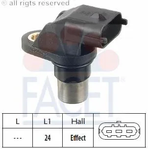Sensor de posição da árvore distribuidora 281002406 Bosch