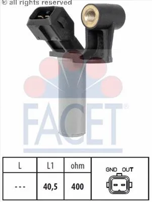 Sensor de posição (de revoluções) de cambota CMN2V077 NGK