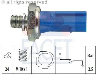 Sensor de pressão de óleo 06E919081F VAG
