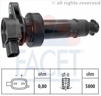 Bobina de ignição IC011 VALEO