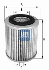 Filtro de ar 2716900 UFI