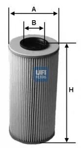 Filtro de óleo 2558600 UFI