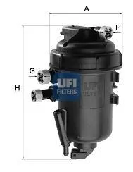 Caixa de filtro de combustível Fiat Doblo I сaixa (223) (2001 - 2010) preço, a partir de