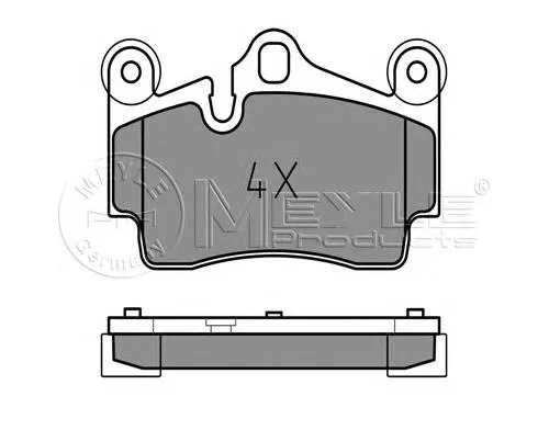 Sapatas do freio traseiras de disco FD7070A Necto