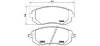 Sapatas do freio dianteiras de disco Subaru Forester 4 S13, SJ