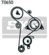 Correia do mecanismo de distribuição de gás, kit Audi A4 8D2