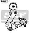 Correia do mecanismo de distribuição de gás, kit Ford Escort 7 GAL, AFL