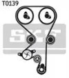 Correia do mecanismo de distribuição de gás, kit Opel Zafira P12