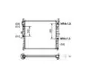 Radiador de esfriamento de motor Mercedes ML/GLE W163