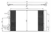 Radiador de aparelho de ar condicionado Renault Scenic JZ0, JZ1