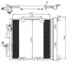 Radiador de aparelho de ar condicionado Opel Astra L35