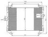 Radiador de aparelho de ar condicionado Fiat Ducato 2 230L