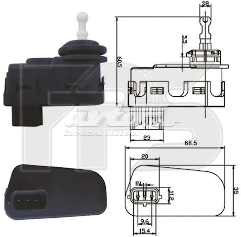 Corretor da luz FP3217RK1 FPS