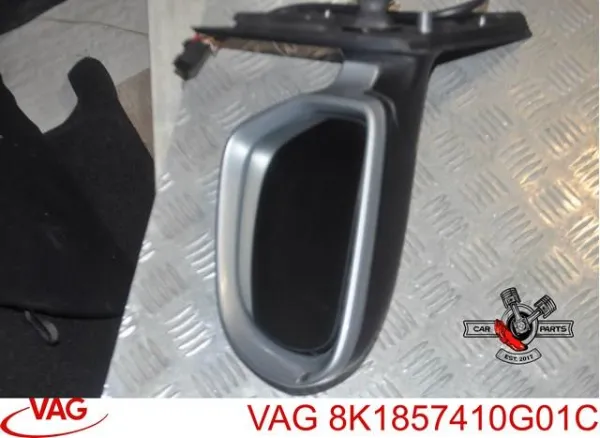Espelho de retrovisão direito 8K1857410G01C VAG