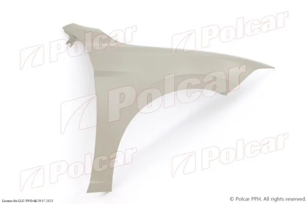 Pára-lama dianteiro direito 954002 Polcar