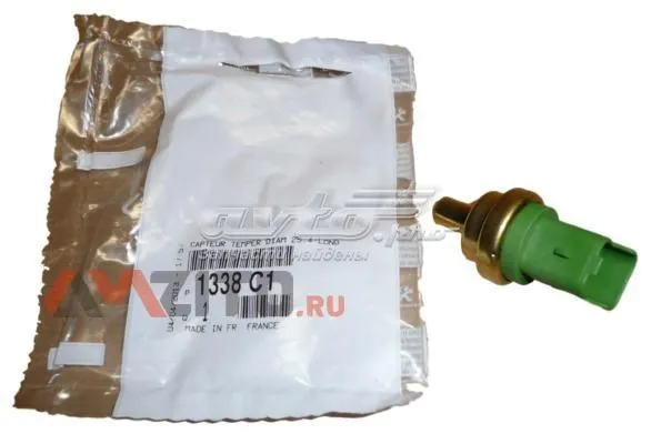 Sensor de temperatura do fluido de esfriamento Peugeot/Citroen 1338C1