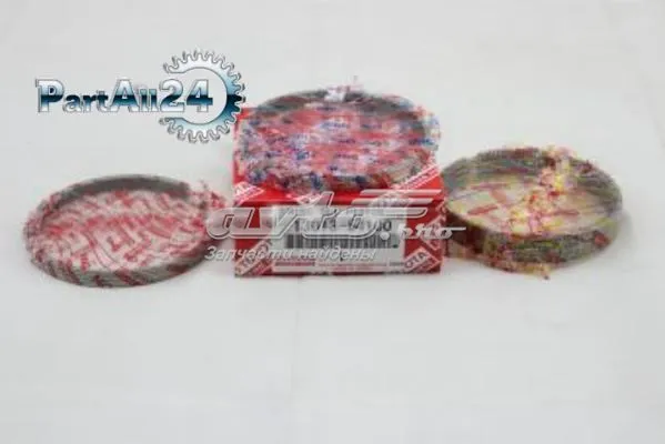 Kit de anéis de pistão de motor, 2ª reparação ( + 0,50) 1301354100 Toyota