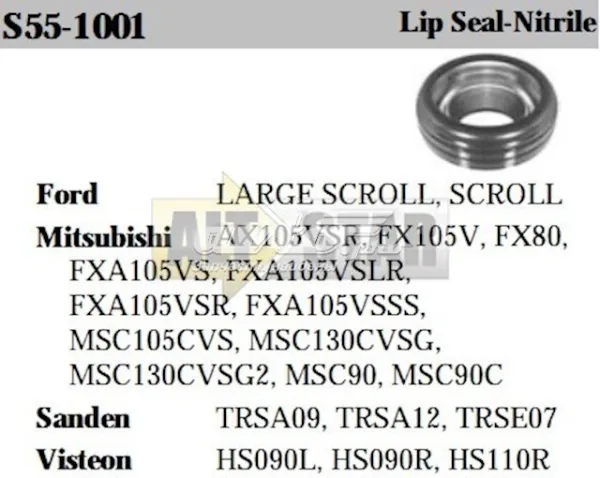Bucim do compressor de aparelho de ar condicionado S551001 Santech