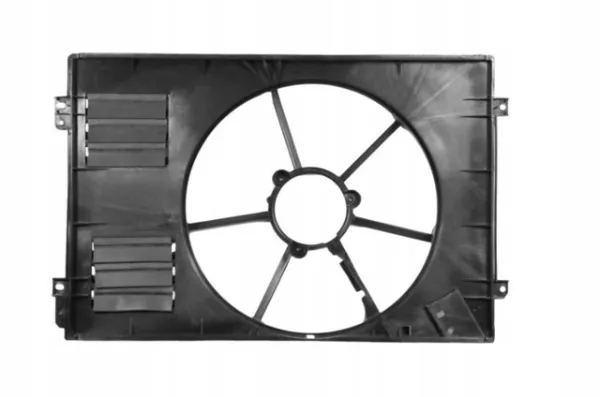 Ventilador elétrico de esfriamento montado (motor + roda de aletas) esquerdo 1K0121203AH VAG