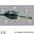 Semieixo (acionador) dianteiro esquerdo Hyundai Terracan HP